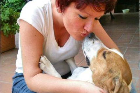 Ernesto B con la sua nuova mamma